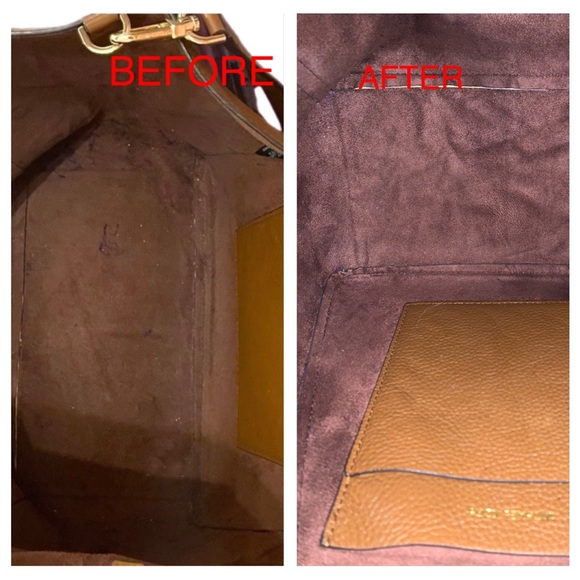 Michael Kors Large Pebble Leather Phoebe Bucket Bag - Picture 12 of 12